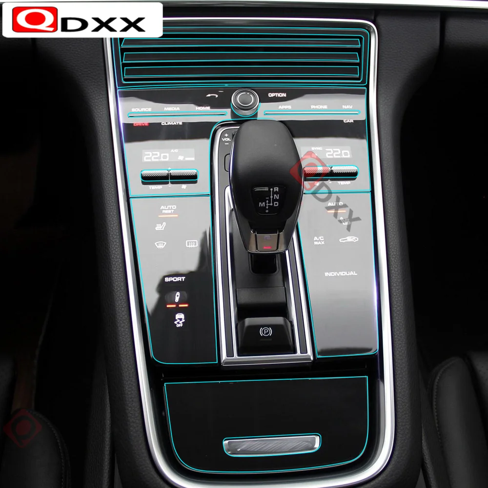 

Внутренняя невидимая фотопанель для porsche panamera 971 2017-2018, Центральная панель кондиционера, экран GPS