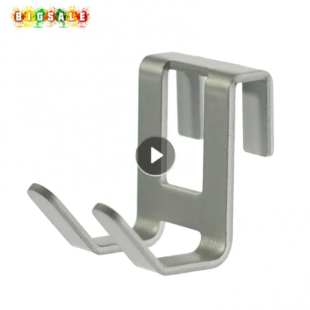 

Bathroom Towel Rack Space Aluminum Door Hook H Shape Hanging Kitchen Storage Rack Shower Towel Hook Home Organizer Accessories