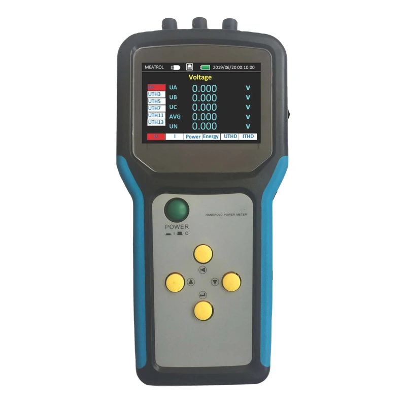 

single phase power quality and energy analyzer