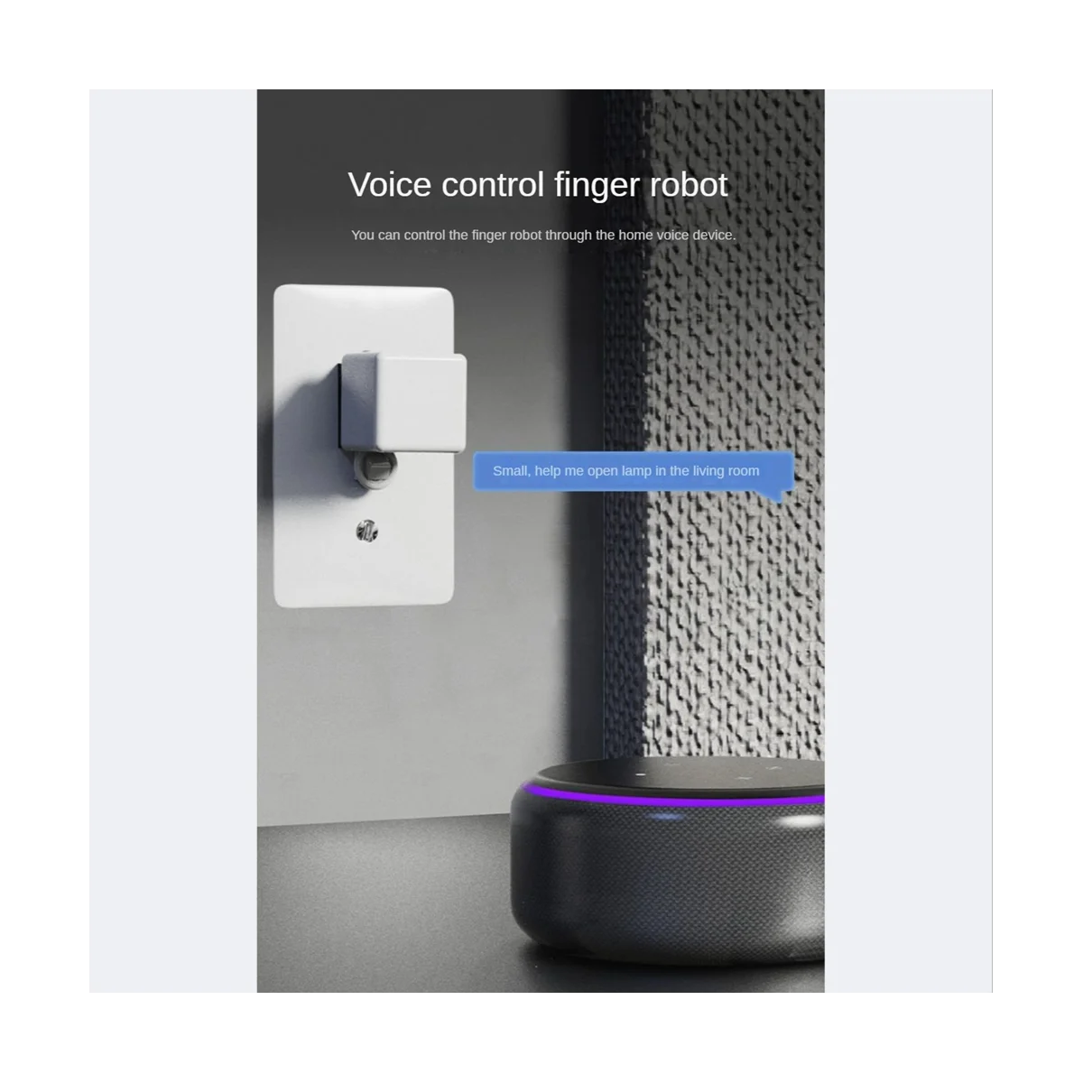 

Умный Bluetooth-переключатель Tuya Knop Smart Life с голосовым управлением через приложение для Google Assistant