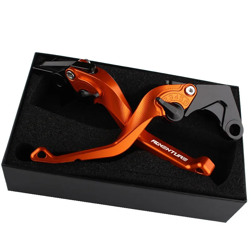 

Для KTM 890 Adventure R S 790 adventure/R/S 2019-2021 2022 2023 CNC Регулируемый рычаг тормоза сцепления с логотипом Приключения