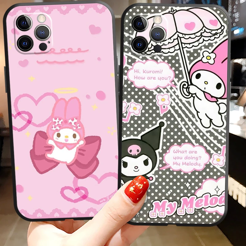 

Hello Kitty 2022 Cute Phone Cases For iPhone 11 12 Pro MAX 6S 7 8 Plus XS MAX 12 13 Mini X XR SE 2020 Cases Coque Back Cover
