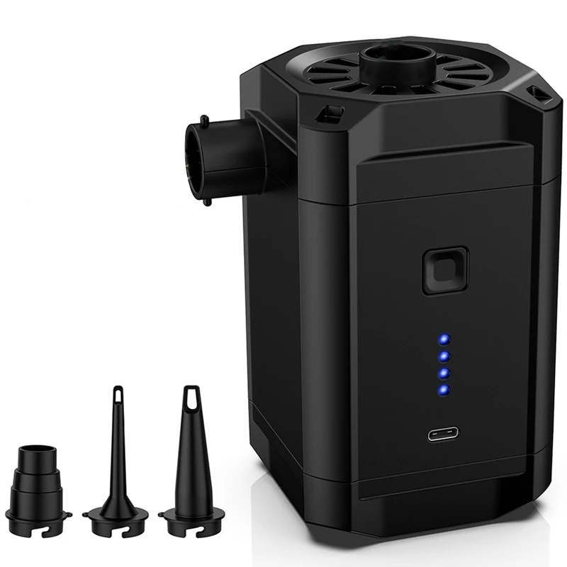 

USB Air Bed Pump Air Pump 5000Mah Portable Electric Storage Air Pump For Swimming Pool Air Cushion Swimming Ring