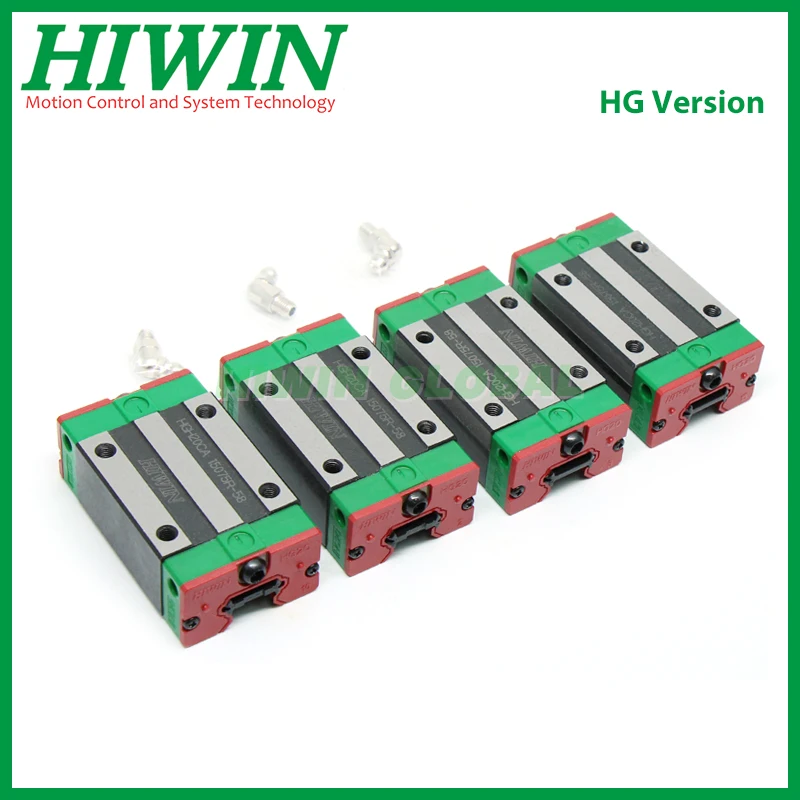 HIWIN HGH15CA HGH20CA HGH25CA HGH30CA Лнейный направляющий блок HGW15CC HGW20CC HGW25CC HGW30CC для линейной направляющей с ЧПУ Новый
