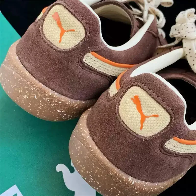 Фото Официальная оригинальная спортивная повседневная обувь Puma для мужчин и женщин, тренировочные кроссовки Palermo, кроссовки для пар, обувь с Т-образным дизайном 398382-02 №5