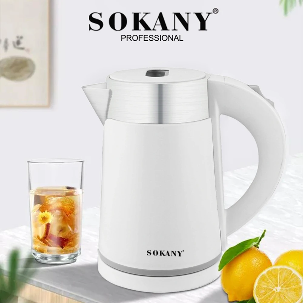 Портативный бытовой электрический чайник из нержавеющей стали внутренняя