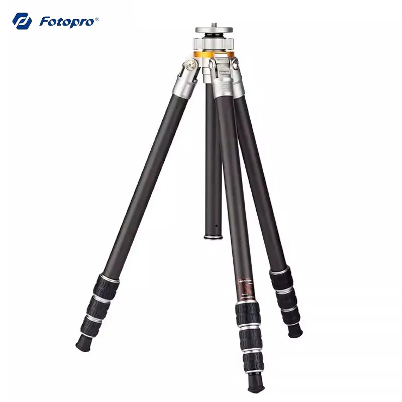 Фото Профессиональный телескопический объектив Fotopro T-64C PRO серии Pan-Tu для любых погодных условий и комплект штатива с головкой из углеродного волокна №4