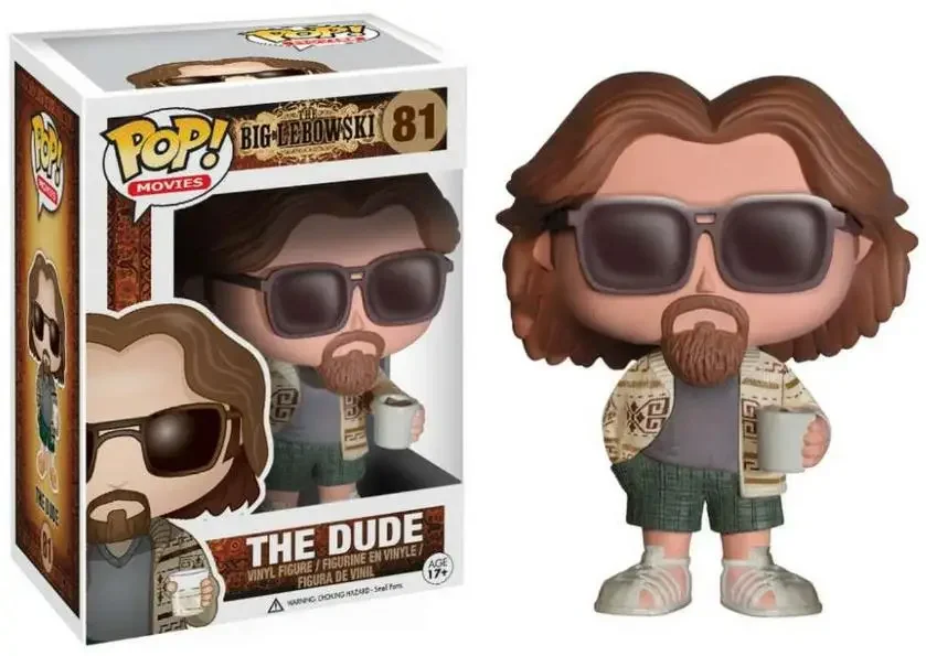 FUNKO POP BIG LEBOWSKI Зеленые пальцы The Dude 81 # Уолтер 82 Донни 83р Иисус 85 Фигурка из ПВХ