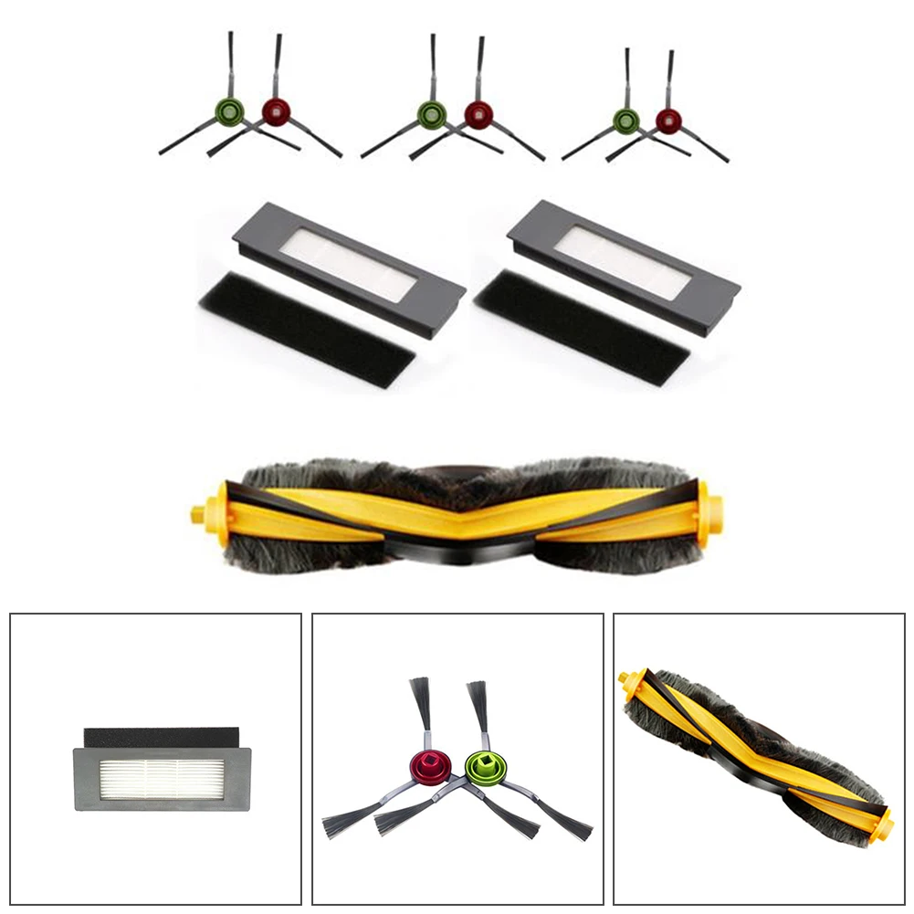 

Side Brush Main Roller Brushes Filter Water Tank For Yeedi Vac MAX For Yeedi 2 Hybrid Vacuum Cleaner Mop Rag Cloth Replacement
