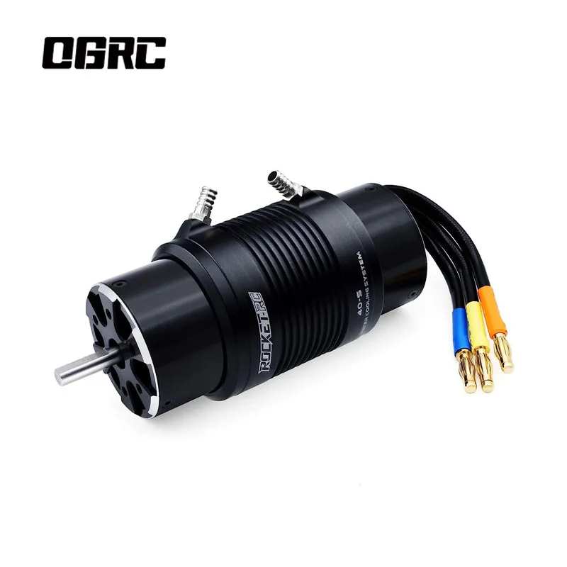 

OGRC 4092 920 KV Brushless Motor 4Pole Shaft 5mm with Water Cooling Jacket for RC Boat