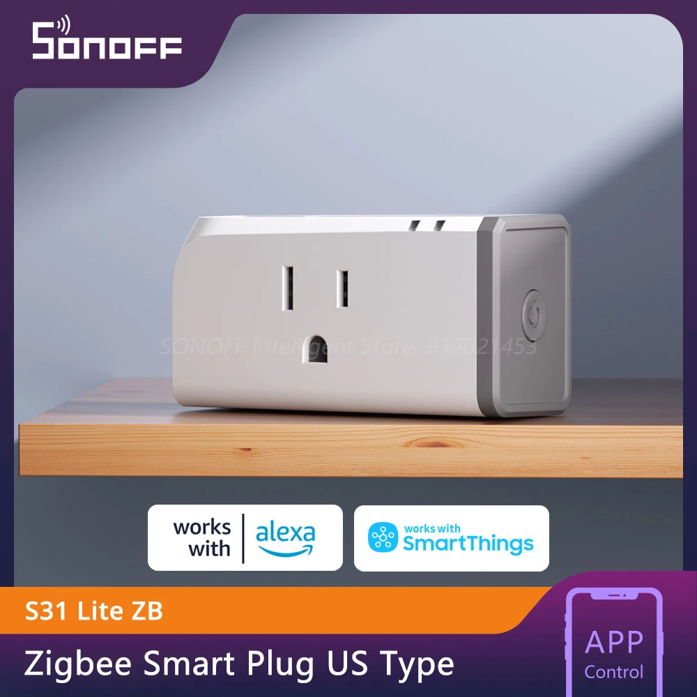 SONOFF S31 Lite ZB Zigbee Умная розетка 15A