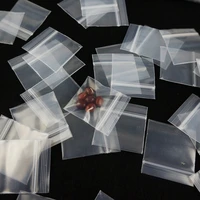 clear plastic mini ziplock jewelry bags small more thicker crystal packing pouches reusable pochette zipper lock sack