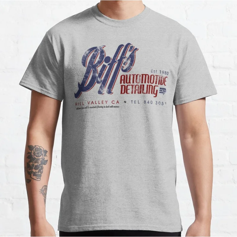 Винтажный научно-фантастический фильм 80-х с автодетализацией Биффа Назад в