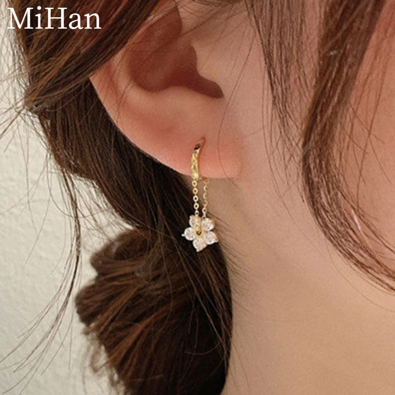 Модные ювелирные изделия MiHan милый корейский стиль женский аксессуар для ушей с