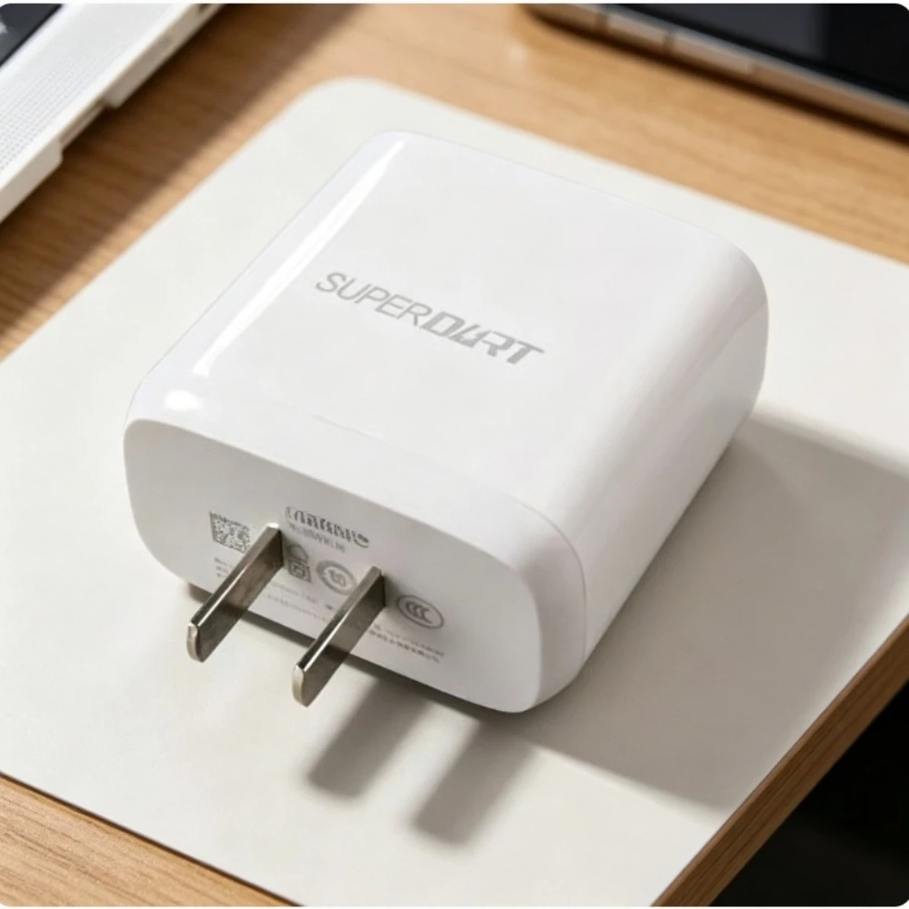 Официальный зарядный адаптер SuperDart 65W для Realme 10 Pro Plus, GT Neo2T, GT2, Q5, 9 Pro, 8, 7, 65W Super Dart (art.: 3920dab299fc7) - 3920dab299fc7