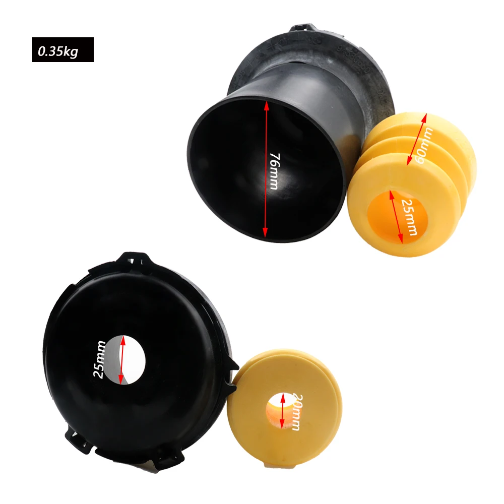 Front Dust Cover Air Shock Absorber Rubber Bellow Dust Boot Set For BUICK EXCELLE 2003-