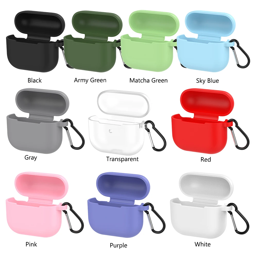 

Чехол для беспроводных наушников AirPods 3 с защитой от пыли, защитный чехол с крючком, защитный чехол для наушников, аксессуар
