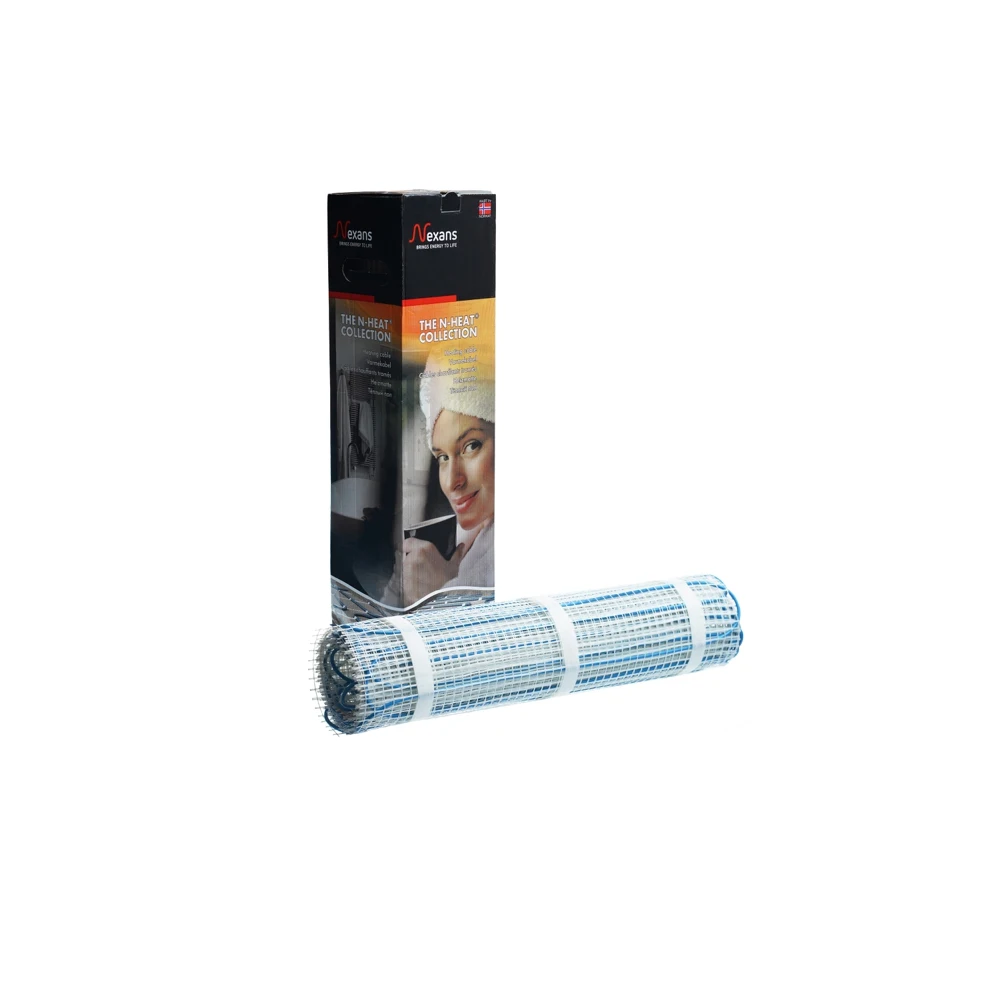 Thin warm floor under the tile (heating mat) Nexans millimat 12 m2 |