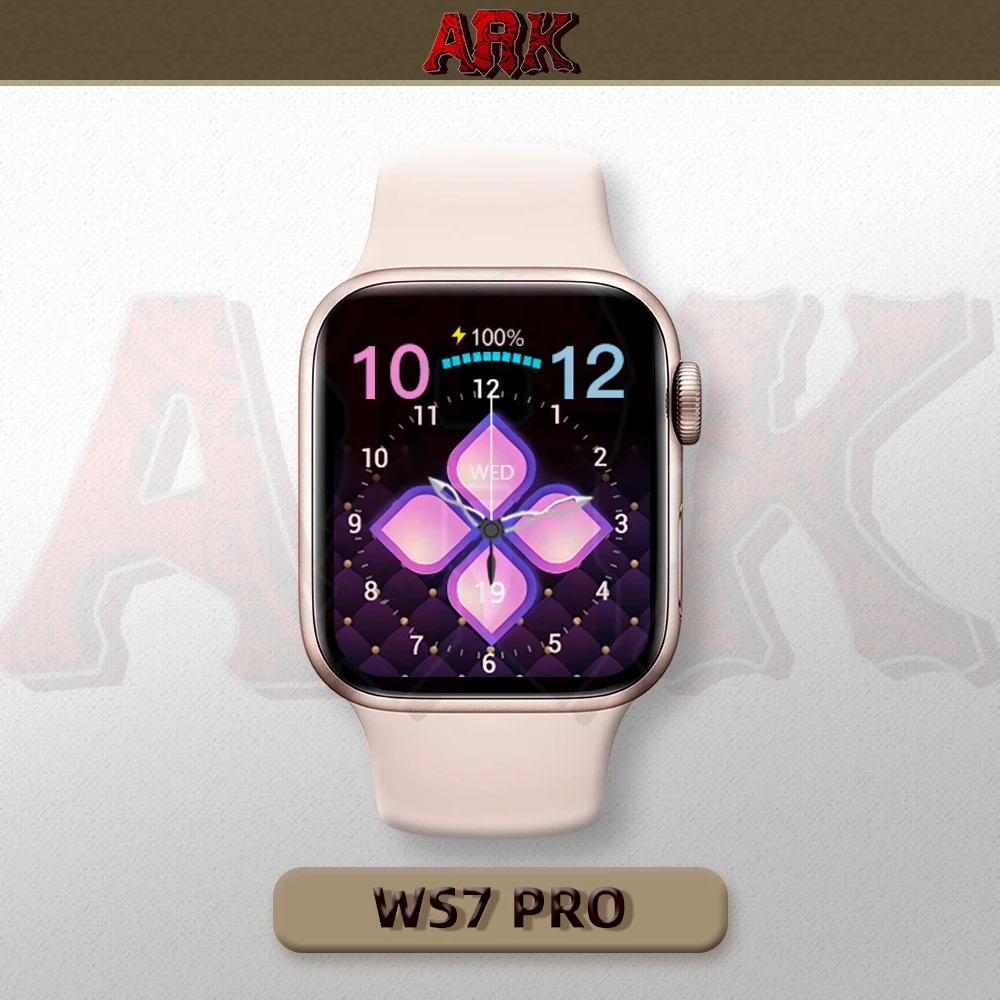 

2022 Original WS7pro Smart Watch Wireless Charger 1.75 Inch Alarm Clock Heart Rate Smartwatch For Xiaomi Samsung PK M16 Plus