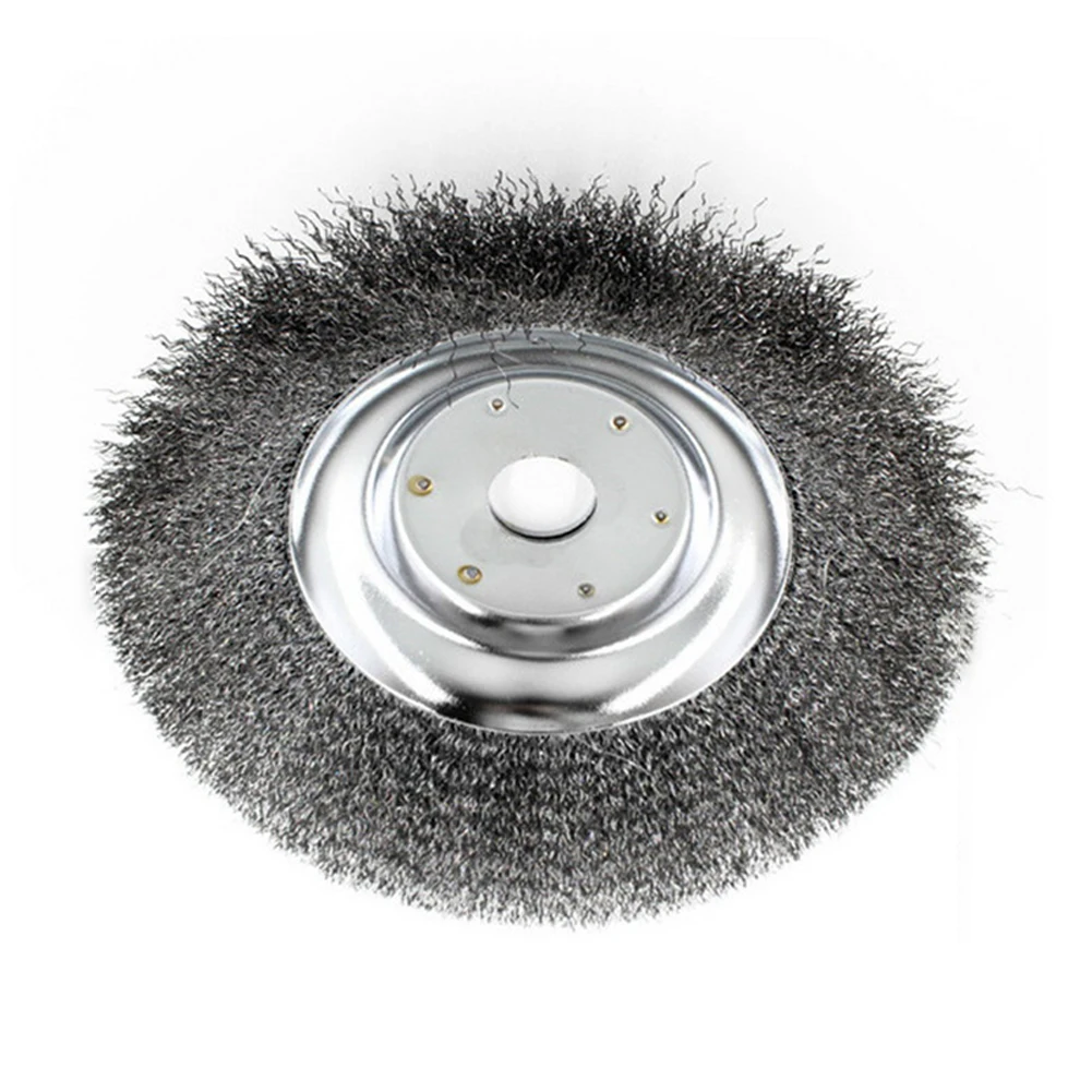 

8Inch Cone Trimmer Cutter Head Solid Mower Brush Head For Grass Trimming Brush Rust Removing Lawn Mower Accessories
