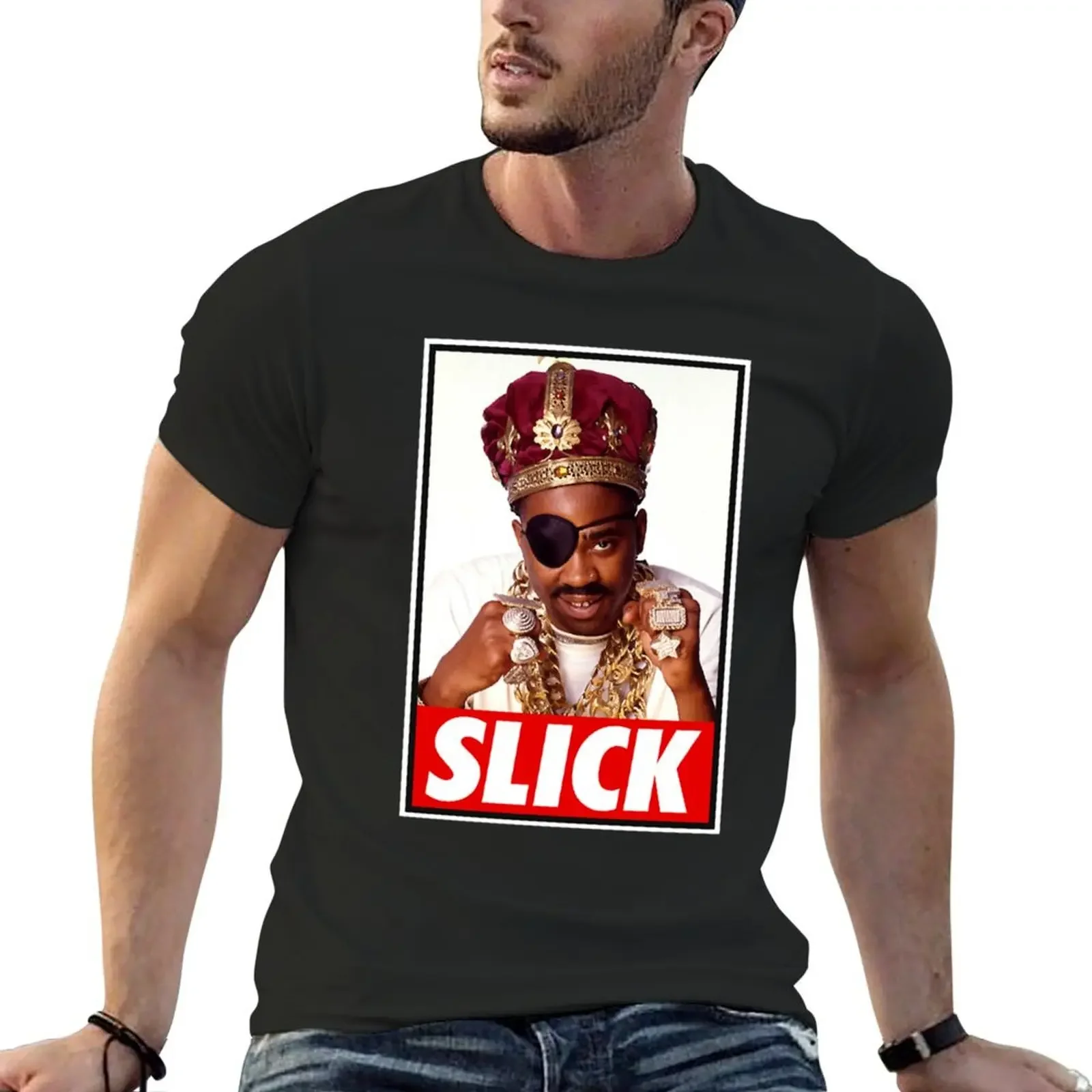 Slick Rick The Ruler Dj электронная футболка с графикой для мальчиков белые мальчики