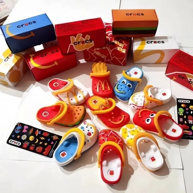 Мини-тапочки Mc Donald'S 2024 брелок счастливой едой игрушки фигурка Коллекционная