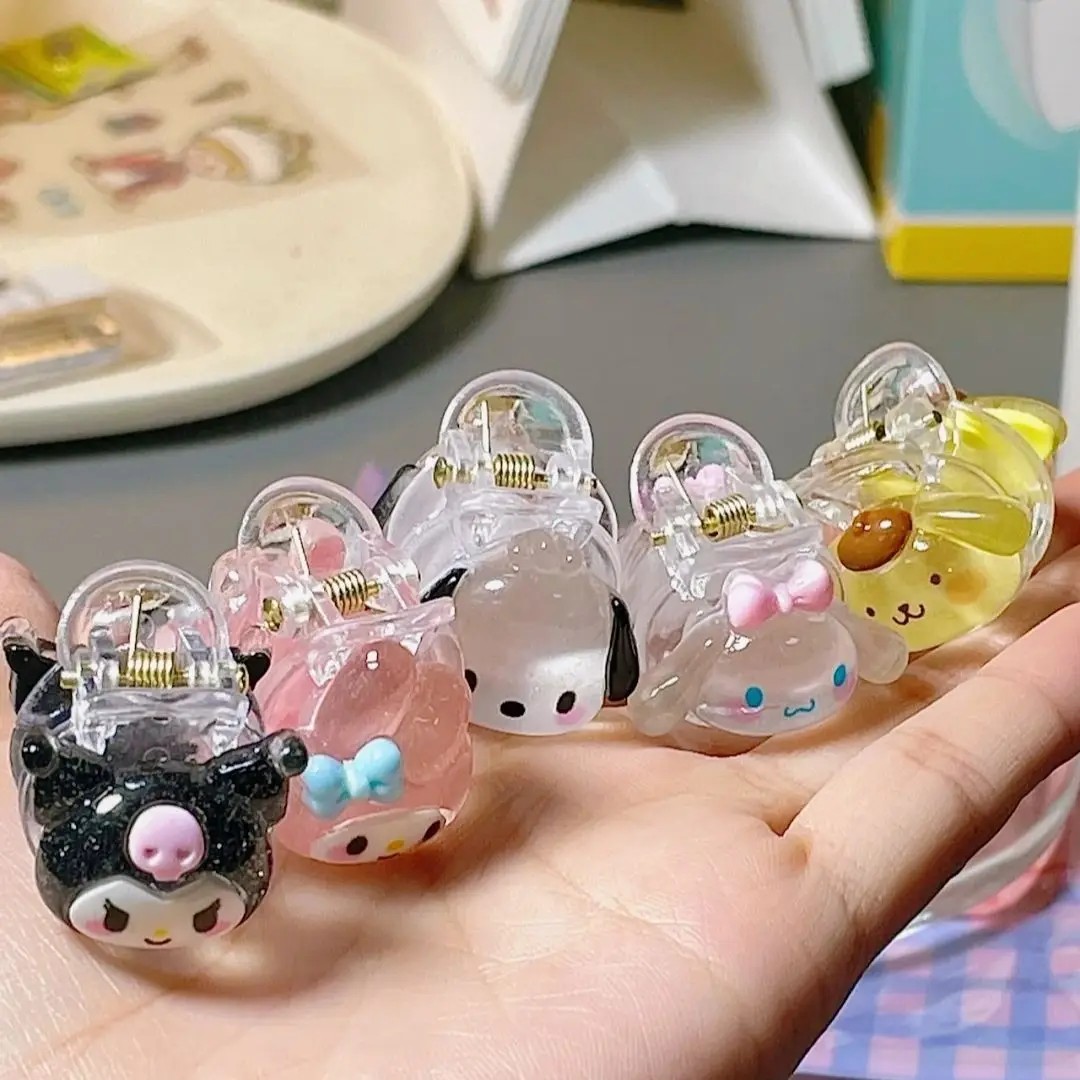 Sanrio выпустила карту Cinnamoroll Kuromi Mymelody маленькая Зажимная японская Милая мультяшная