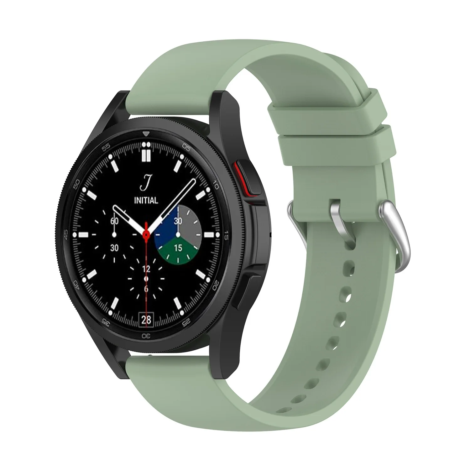 20mm Silicone Strap For Samsung Galaxy Watch 4 5 Band 40 44mm Wristband Bracelet for Watch 3 4Classic 46 42 41mm Smartwatch Band