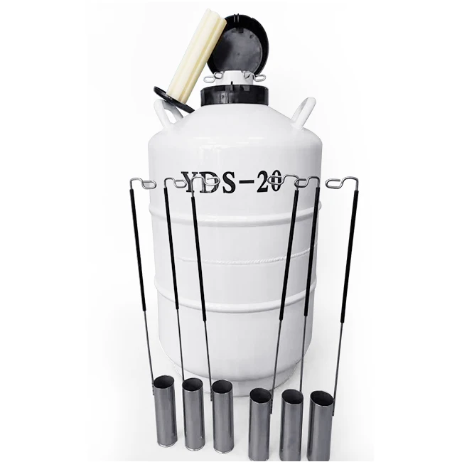 

factory direct sale YDS-20 20 liters liquid nitrogen container for cold storage semen