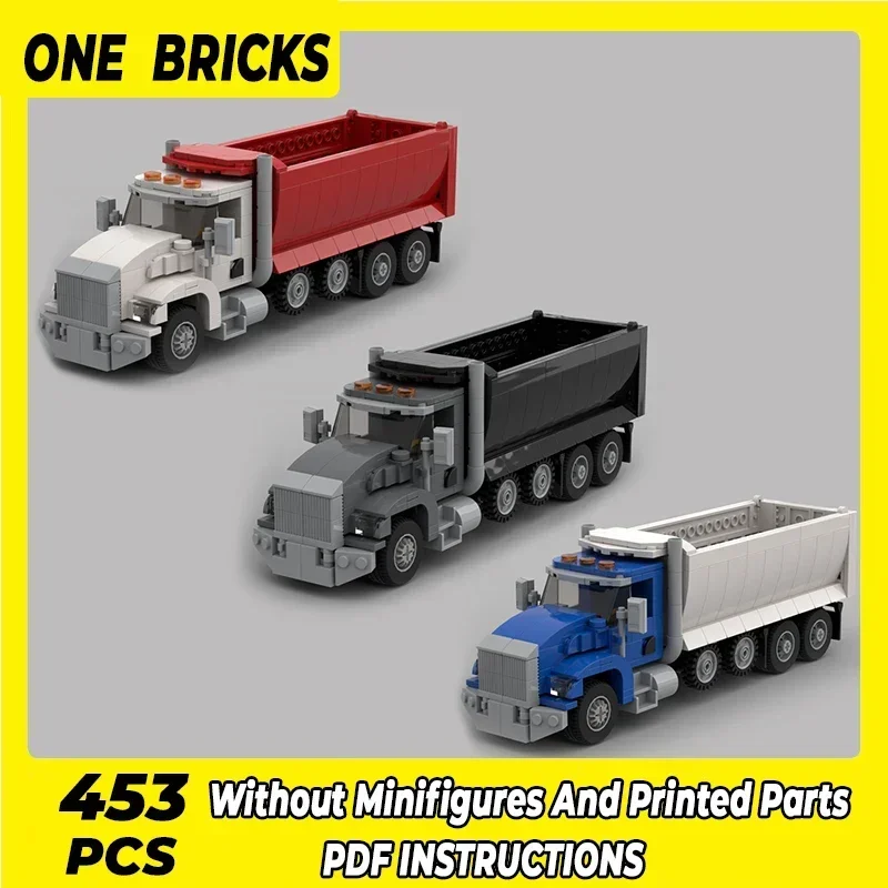 Конструктор самосвал T800 из пластика