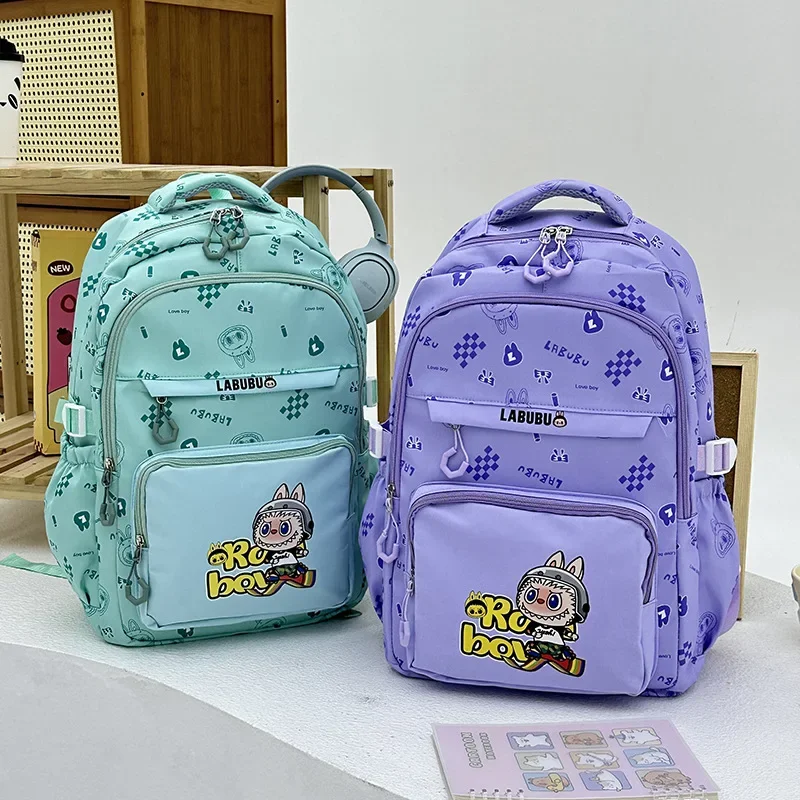 Rabbu аниме персонаж мультфильм милый печатный школьный рюкзак креативный Kawaii