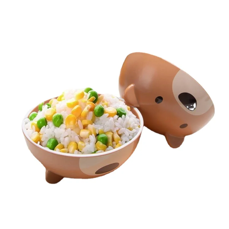 Многофункциональная керамическая миска с крышкой и ручкой для студентов