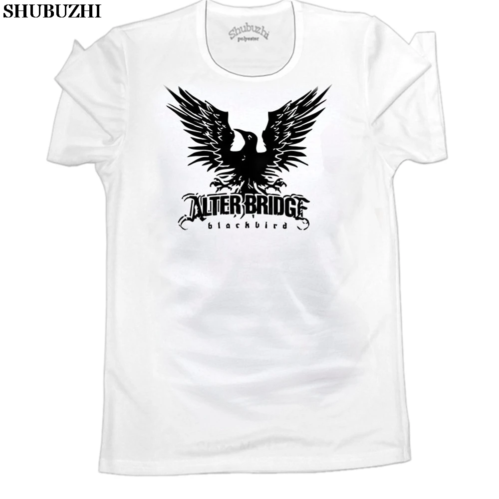 Мужская футболка с логотипом Alter Bridge Blackbird металлическая в альтернативном стиле |