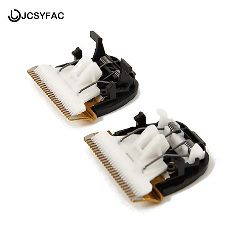 1PCS Original Ceramic Titanium Replacement Clipper Blade Shaver Universal Accessories Cutter Hair Grooming Trimmer Head
