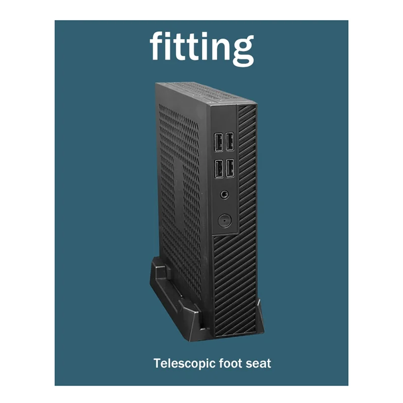 Тонкий настольный компьютер DX01 Mini ITX тонкий полувысокий портативный