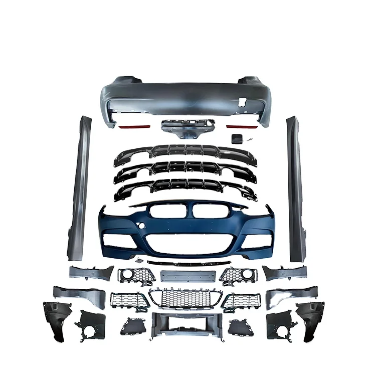 

Chinese spare parts for cars MT Style PP body kit for BMW 3 SERIES F30 F35 2012-2018 car front bumper fender side skirt