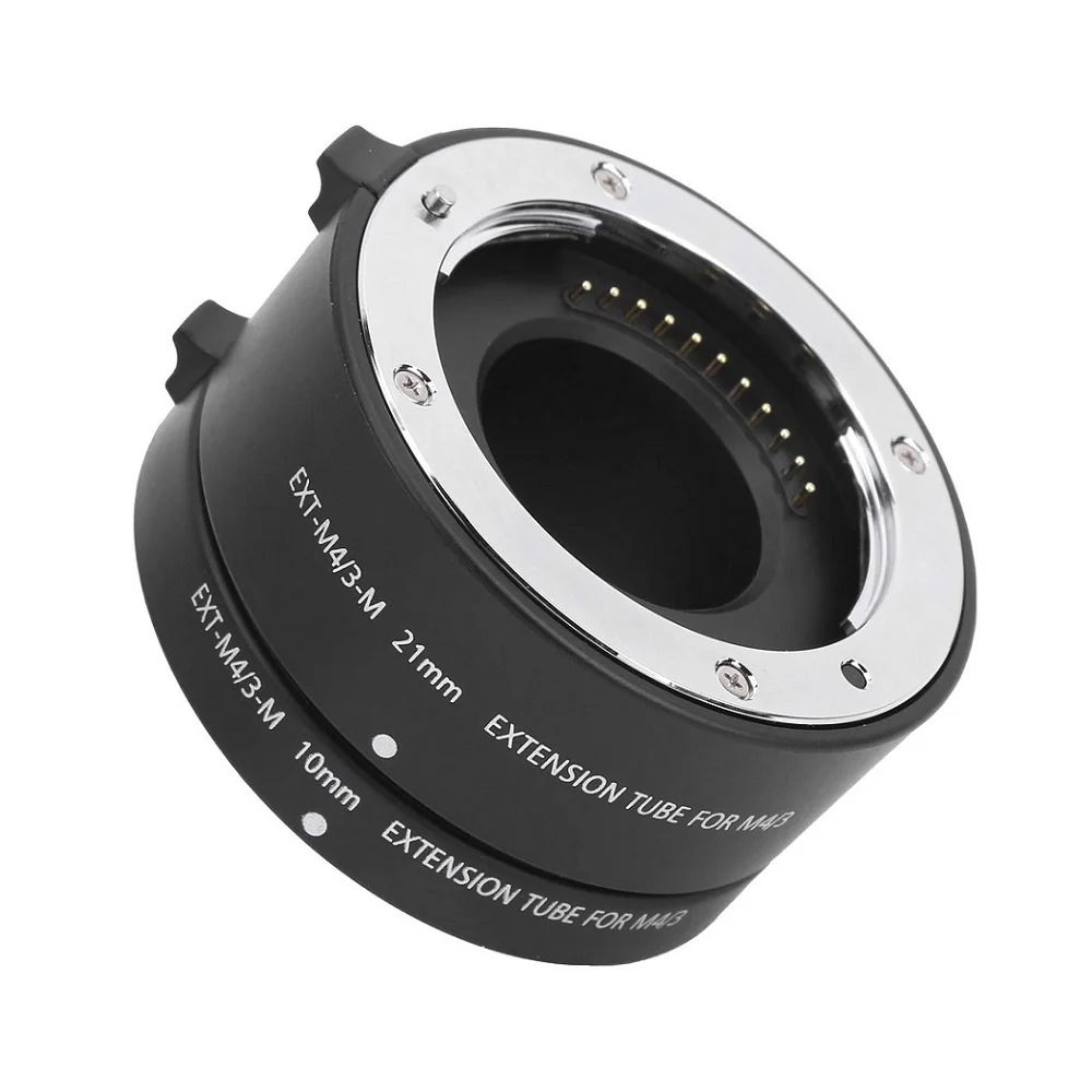 Фото Кольцо-удлинитель Mcoplus EXT-M4/3-M 10 мм 21 мм с автофокусом для макросъемки Olympus Panasonic Micro 4/3 System Camera OM-1 E-M5 III G9 №3