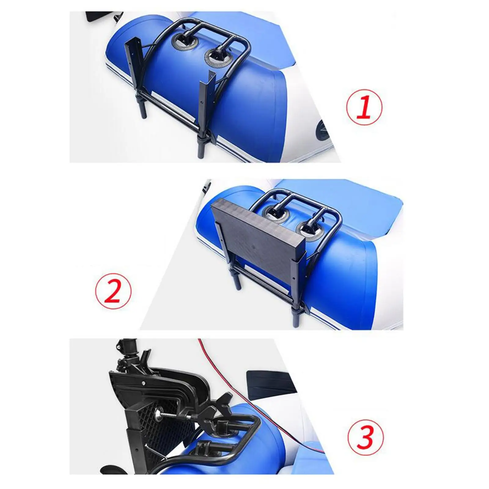 

Kayak Outboard Motor Stand Accessory Support Fit for Inflatable Boat Marine