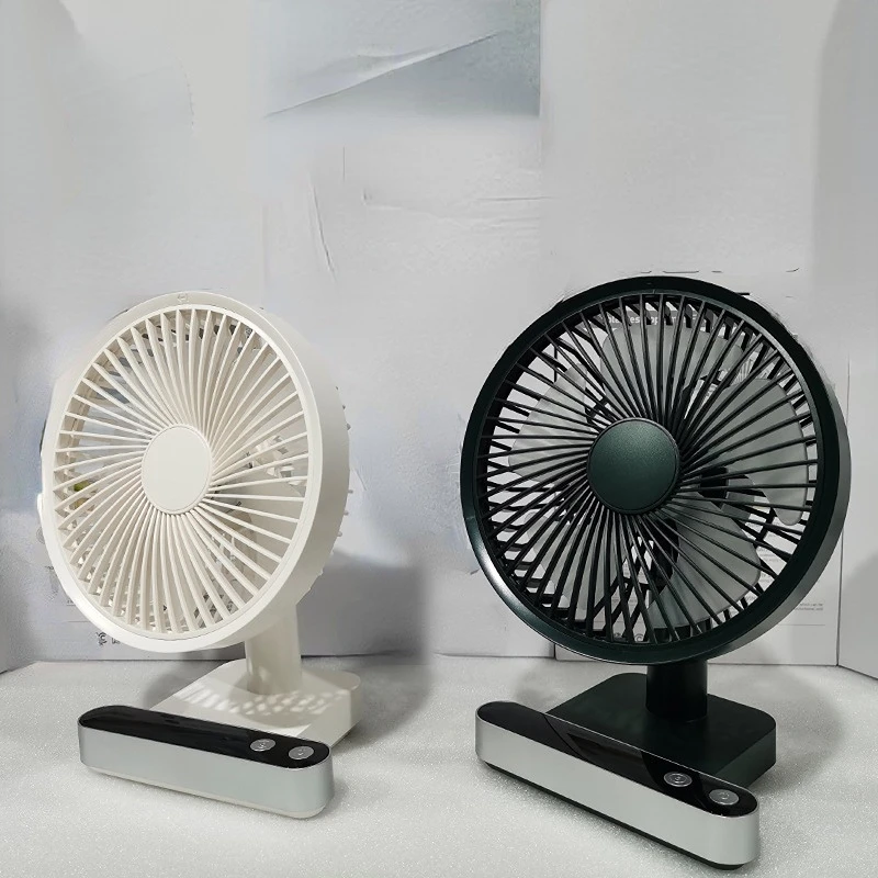 

2023Desktop Automatic Shaking Head USB Fan 4-speed High Wind Silent Circulating Electric Fan Student Dormitory Mini Electric Fan