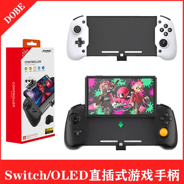 

Upgrade For Nintendo Switch Gamepad Controller Handheld Grip Double Motor Vibration Built-in 6-Axis Gyro Joy-pad for Switch OLED
