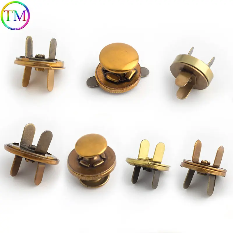 10-50 Pieces Metal Magnetic Fasteners Clasps Magnetic Automatic Adsorption Buckle Bags Buttons Diy Leather Repair Accessories
