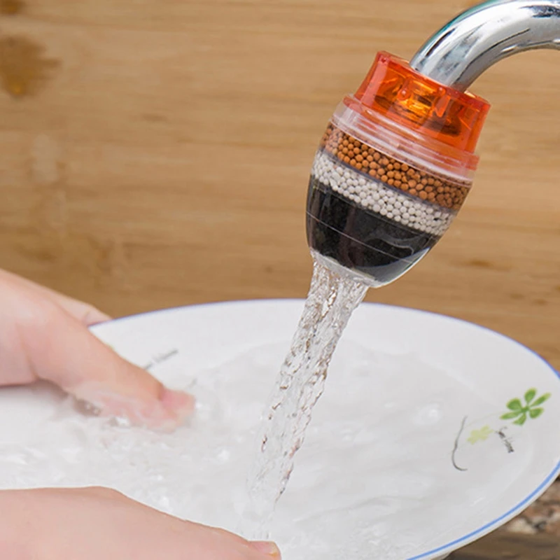 2 шт. кухонный домашний углеродный кран мини-фильтр для очистки водопроводной