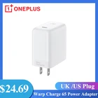 Оригинальный адаптер питания OnePlus Warp Charge 65 для OnePlus 8T9  7 7T ProNord 2 5GN10  Nord CE, быстрое зарядное устройство