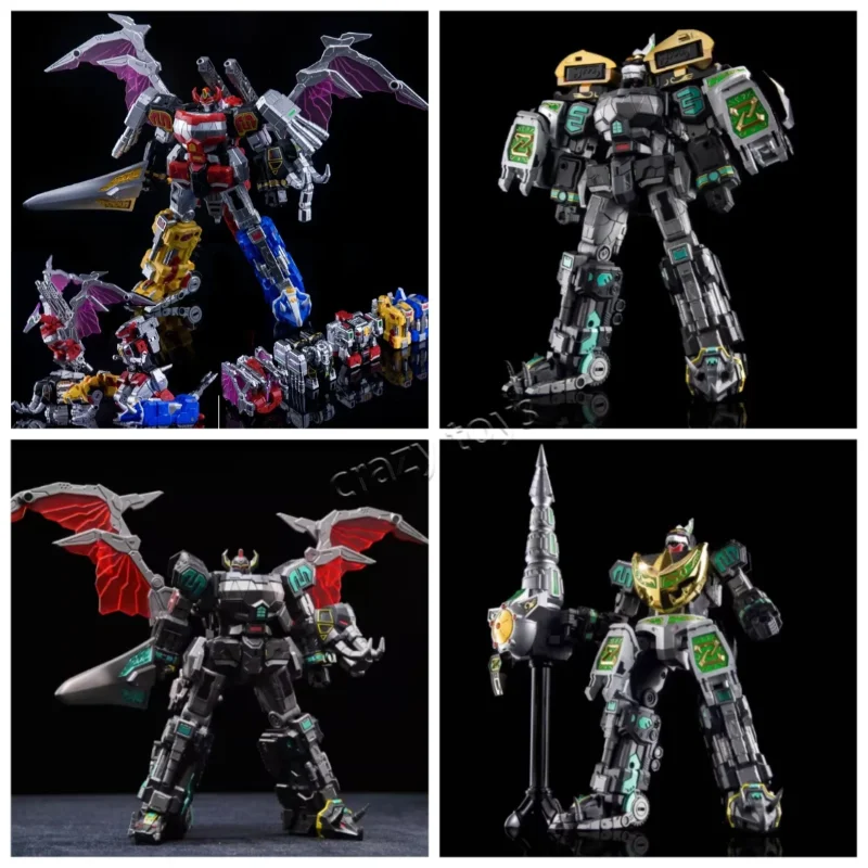 Фото В наличии: Фигурка Lucky Cat Micro Cosmos MC-05 Dragon King MC-03 Beast Lord Dragon Caesar Megazord №2