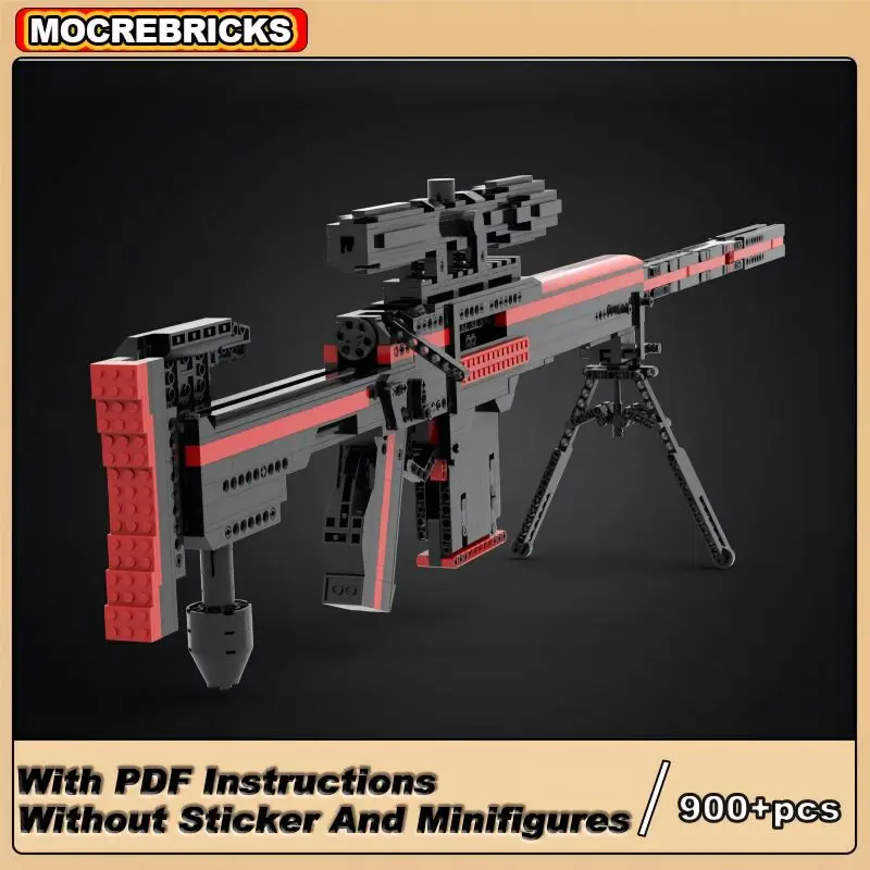 Стрельба игрушечное оружие высокотехнологичная снайперская винтовка военное MOC