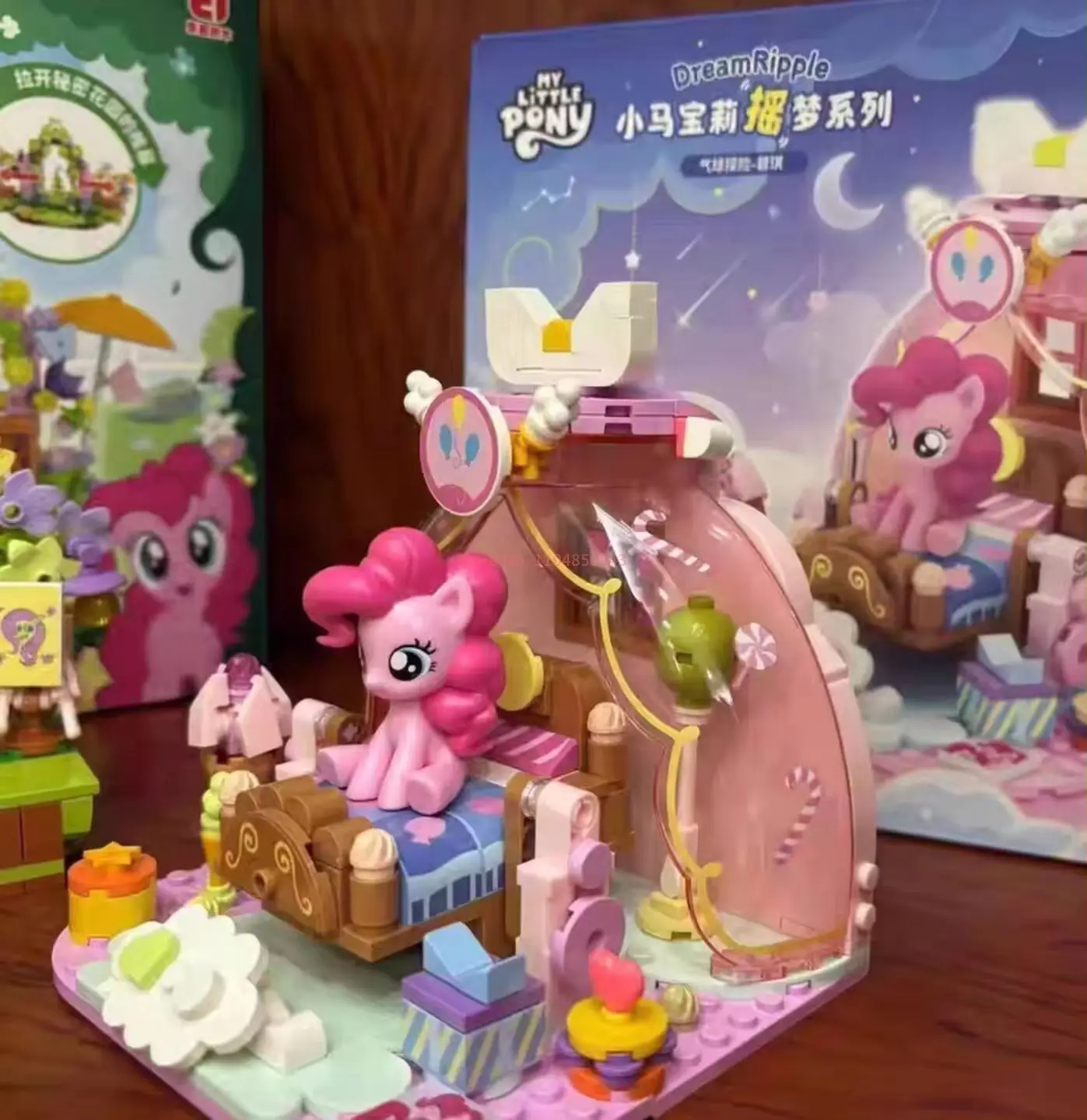 Фото Горячая новинка My Little Pony Dream Ripple Series, развивающие строительные блоки из мелких частиц, сборные игрушки для детей №5