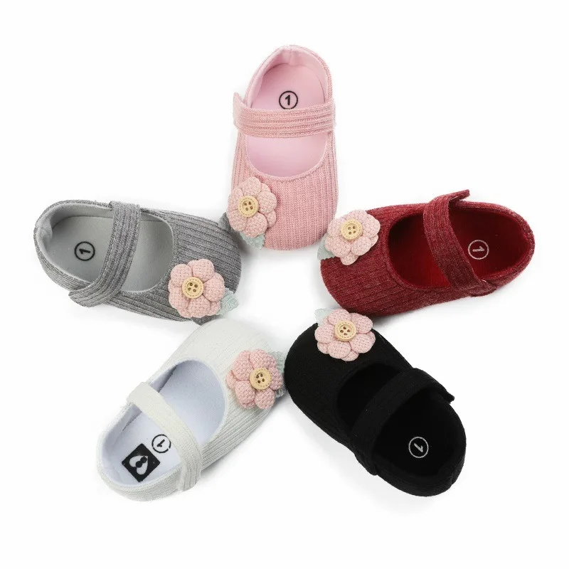 

Princess Party Bow-Knot Soft Sole Crib Shoes Newborn Baby Girl Shoe Anti-slip Sneaker Prewalker Toddler Kid 0-12M Pink Shoes