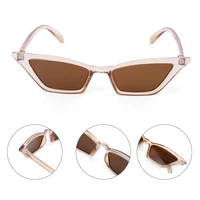 fashion women glasses small frame cat eye sunglasses uv400 sun shades glasses eyewear female
