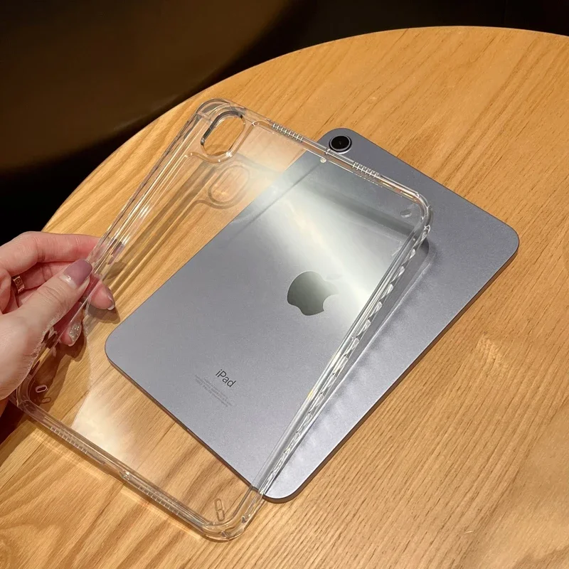 Жесткая задняя крышка для ПК для Funda iPad Mini 6, чехол с держателем для ручки для iPad Mini 6-го поколения, 2021, 8,3 дюйма, прозрачный чехол Mini 6 (art.: 3920ccddc2e72) - 3920ccddc2e72