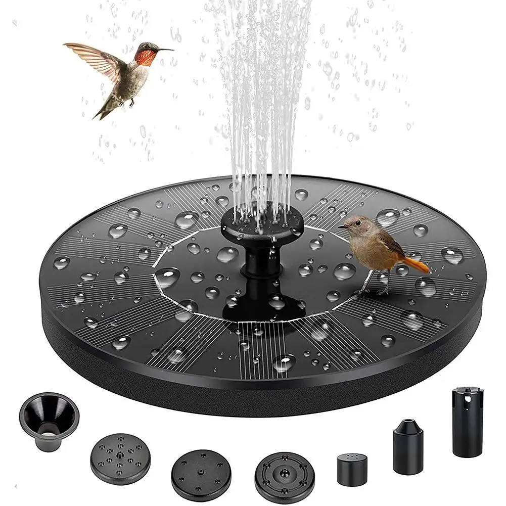 

Solar Power Water Fountain Pump Solar Fontein Bird Fountain Water Floating Fountain Pond Garden Patio Decor Lawn Decoration 3.5w